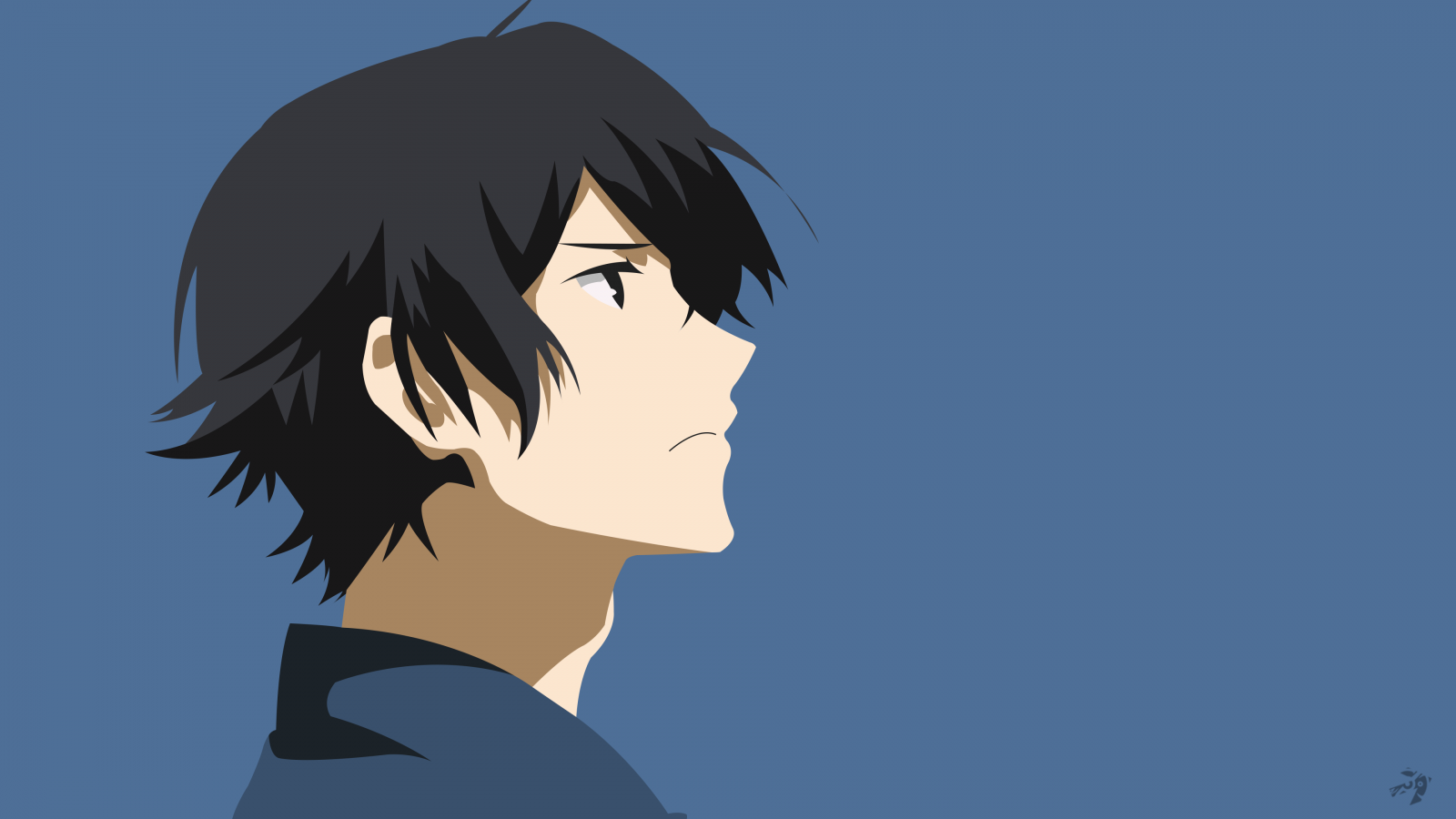 面, お絵かき, 図, アニメ, アニメ少年, 漫画, 黒髪, バラカモン, 半田清水, 口, 頭, スケッチ, マンガカ