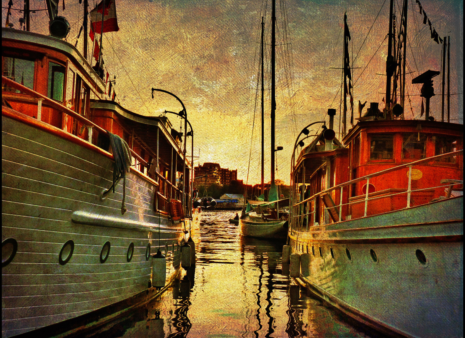 loď, moře, panoráma města, noc, odraz, vozidlo, večer, ráno, přístav, Kanada, kanál, dovolená, barva, cestovat, saariysqualitypictures, oceán, před naším letopočtem, travelphotography, vancouverisland, zedzap, victoriabc, urban area, vodní, gondola