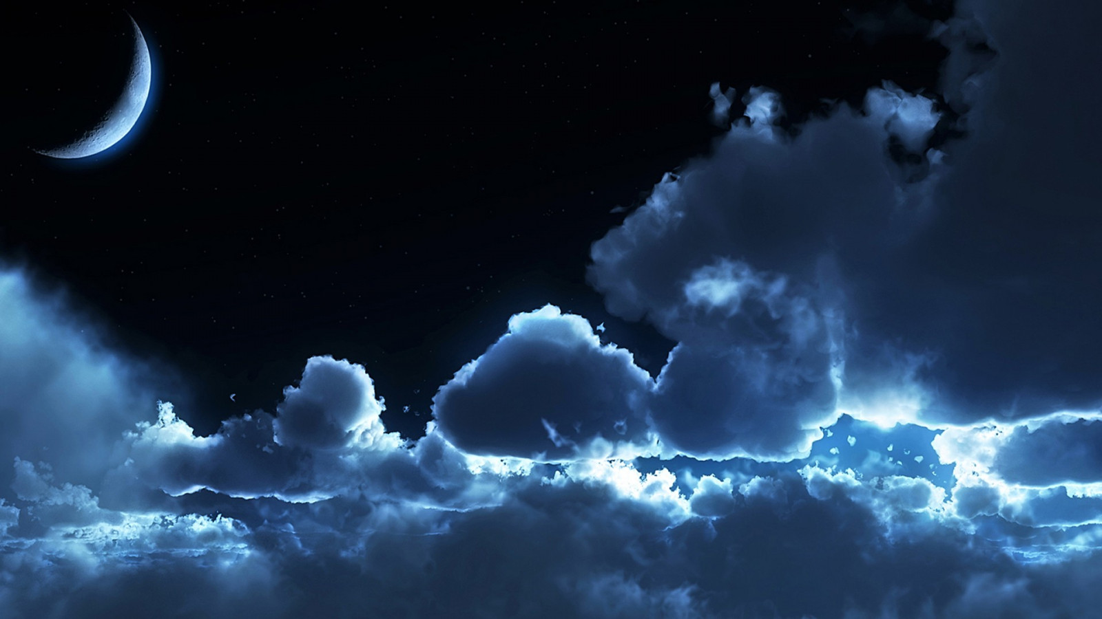 malam, langit, awan-awan, Bulan, sinar bulan, suasana, awan, kegelapan, luar angkasa, gumpalan awan