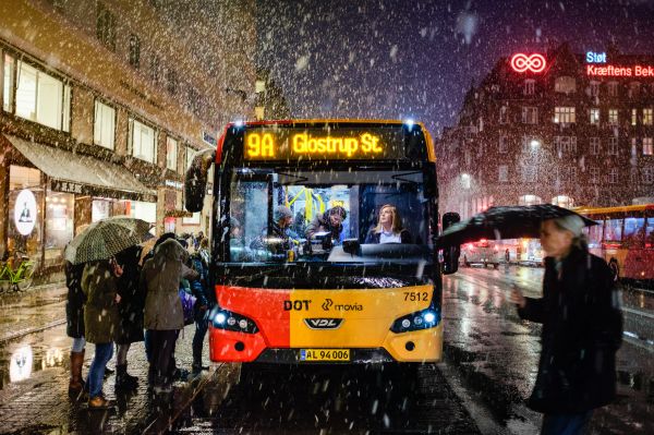 Danish,bus9a,christianshavn,Copenhagen,Denmark,snow