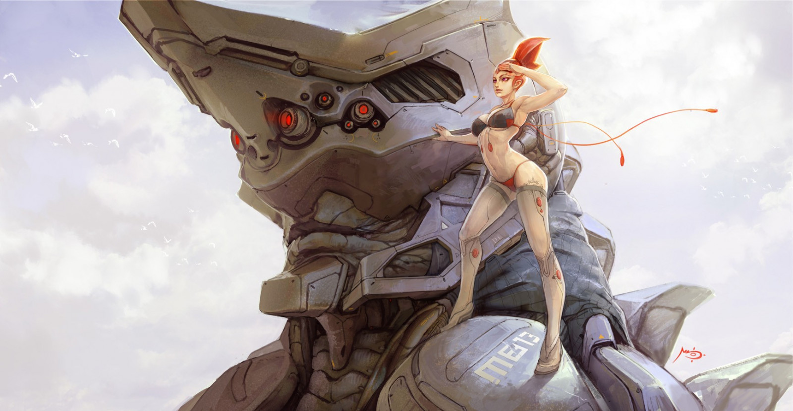 futurisztikus, katona, tudományos-fantasztikus, gép, Személy, Cubebrush, screenshot, mecha, szakma
