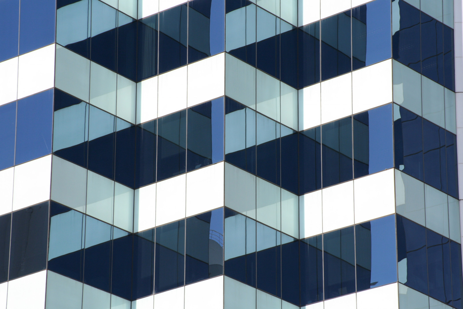 Wallpaper : architecture, building, sky, symmetry, blue, glass, pattern ...