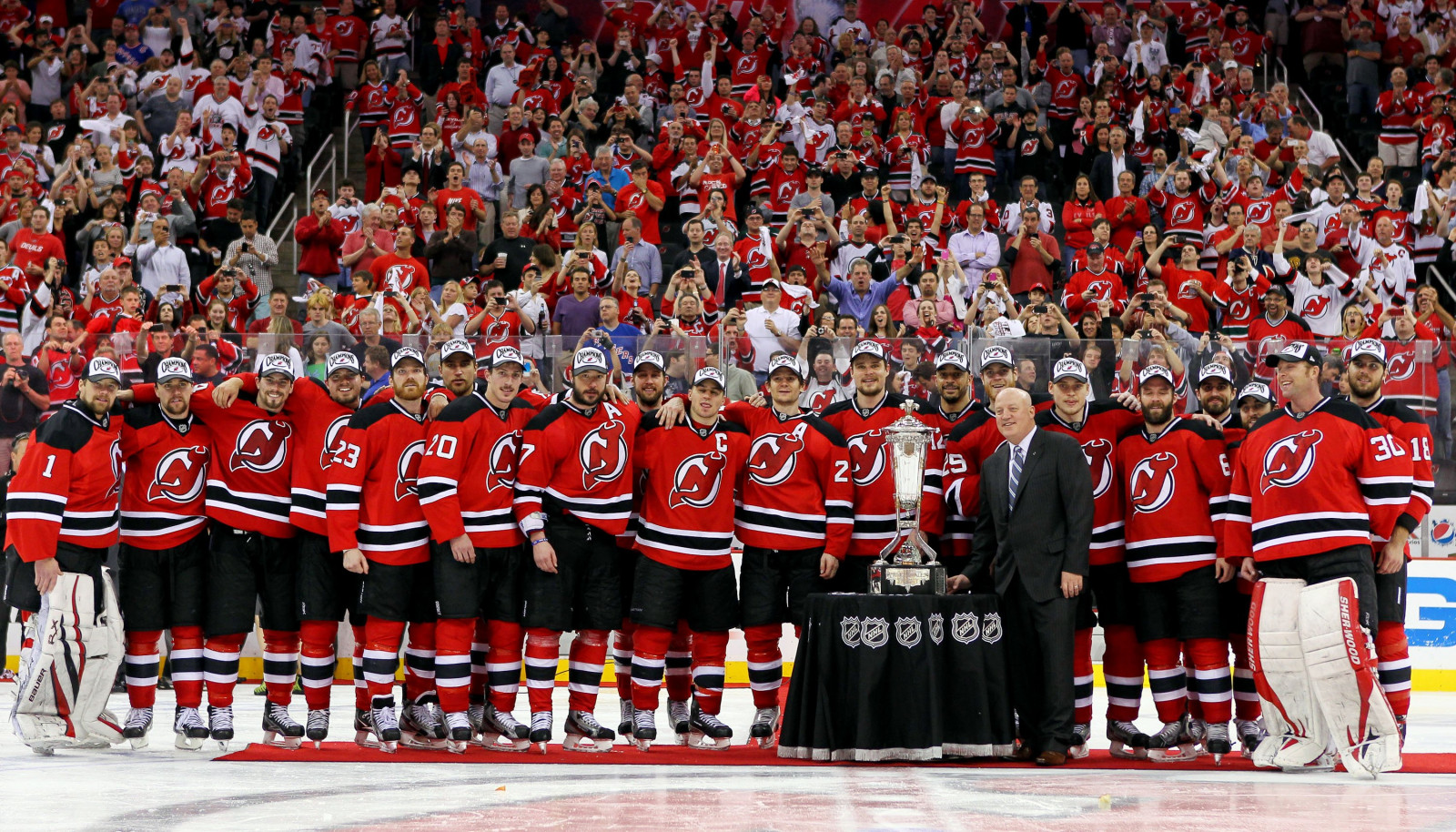 Wallpaper 3000x1714 px, 34, devils, Hockey, jersey, new, NHL