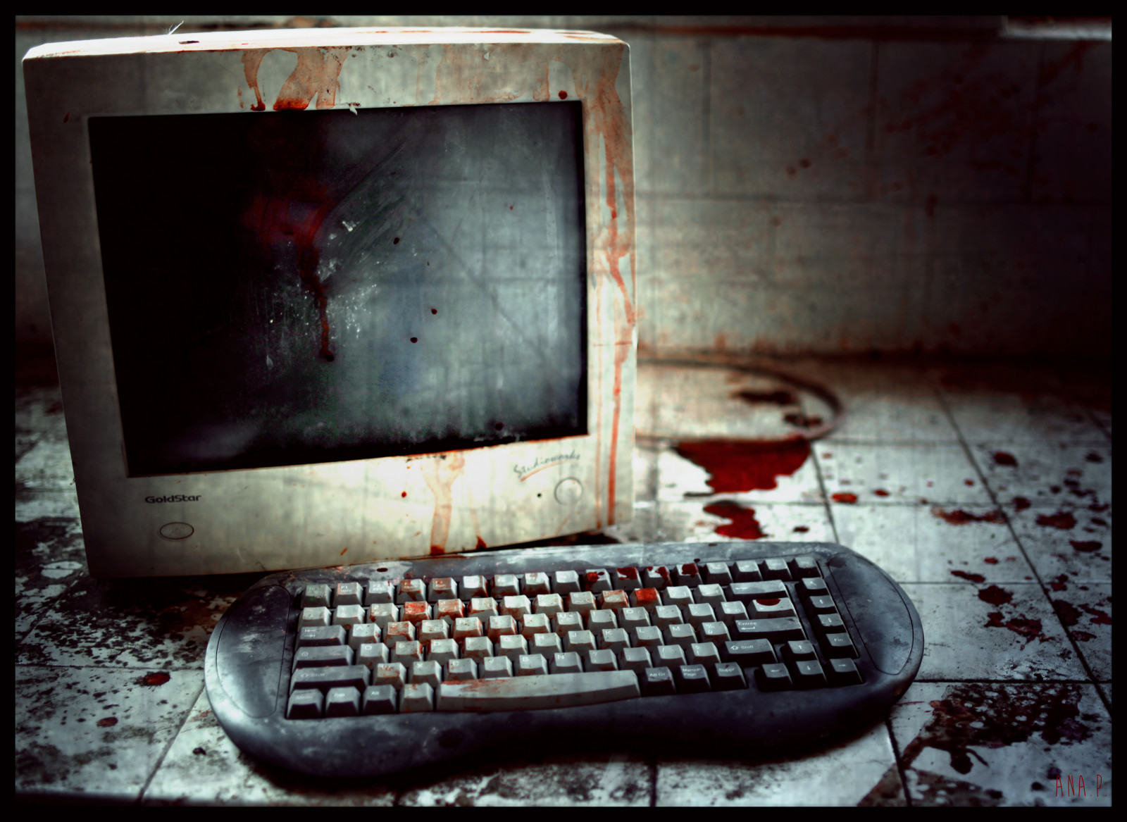 auto, opuštěný, kuchyně, krev, počítač, technika, Francie, voiture, urbex, dos, opustit, tma, kuchyně, ordinateur, do divočiny, elektronické zařízení, opuštěni, vztek, selfy, zpíval, Friche, zdřímnutí, murddoc, Opustit, Isere, Ordi