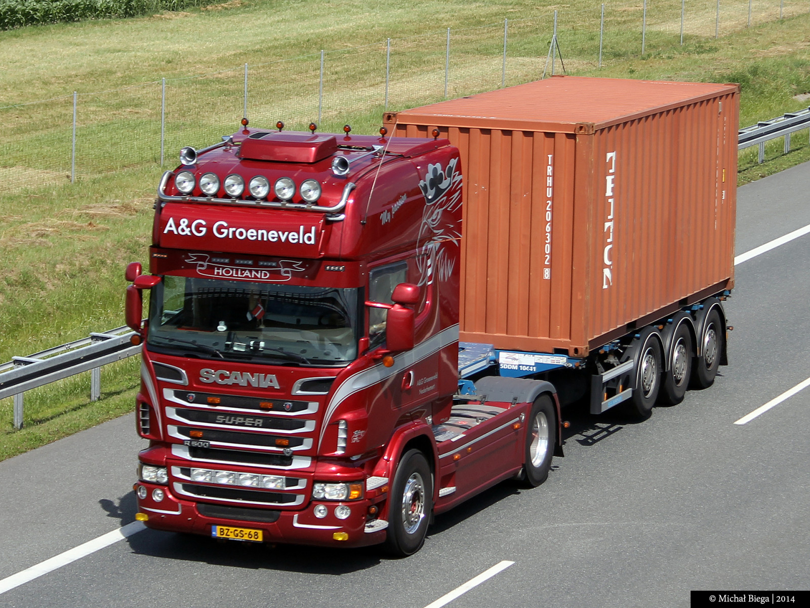 pro, Řidič, nl, a2, V8, Scania, S pozdravem, pl, R500, Aggroeneveld