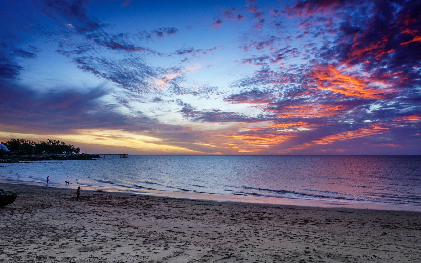 Wallpaper : sea, sand, sky, sunset 1920x1200 - wallup - 1028784 - HD ...