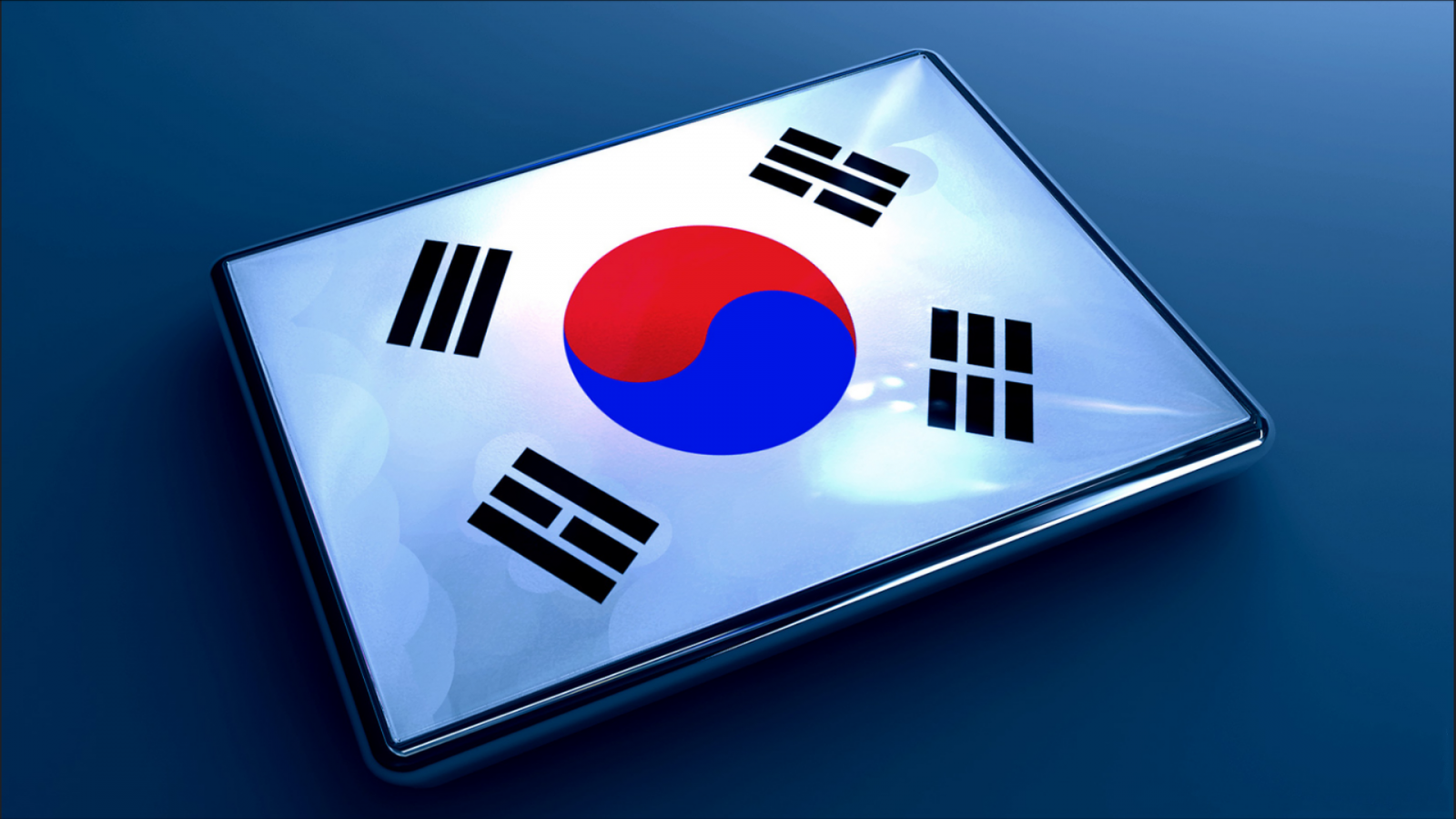 ilustrace, odraz, asijský, logo, vlajka, jednoduchý, korejština, Jižní Korea, 3D fraktál, značka, Taegeukgi, hry, font