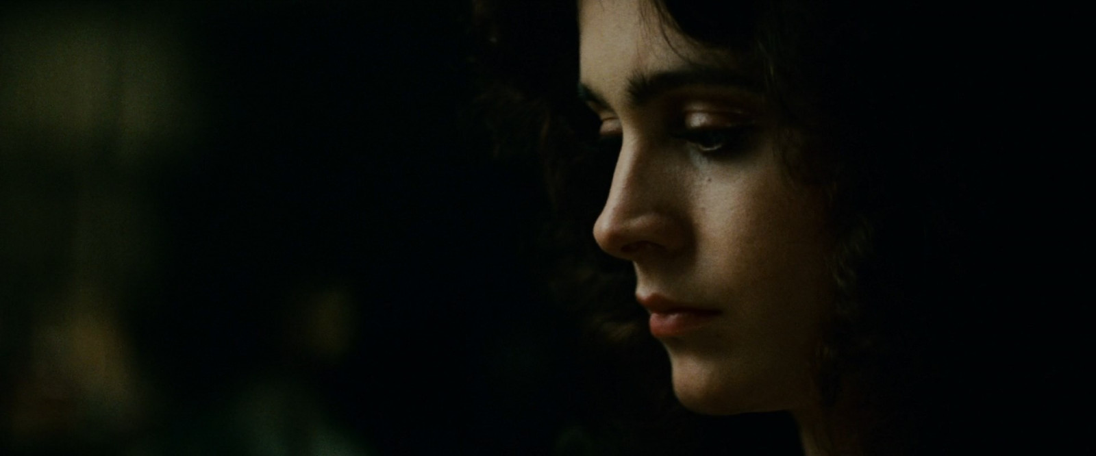 portrét, filmy, fotografie z filmu, Blade Runner, Sean Young, tma, smysl, Snímek obrazovky