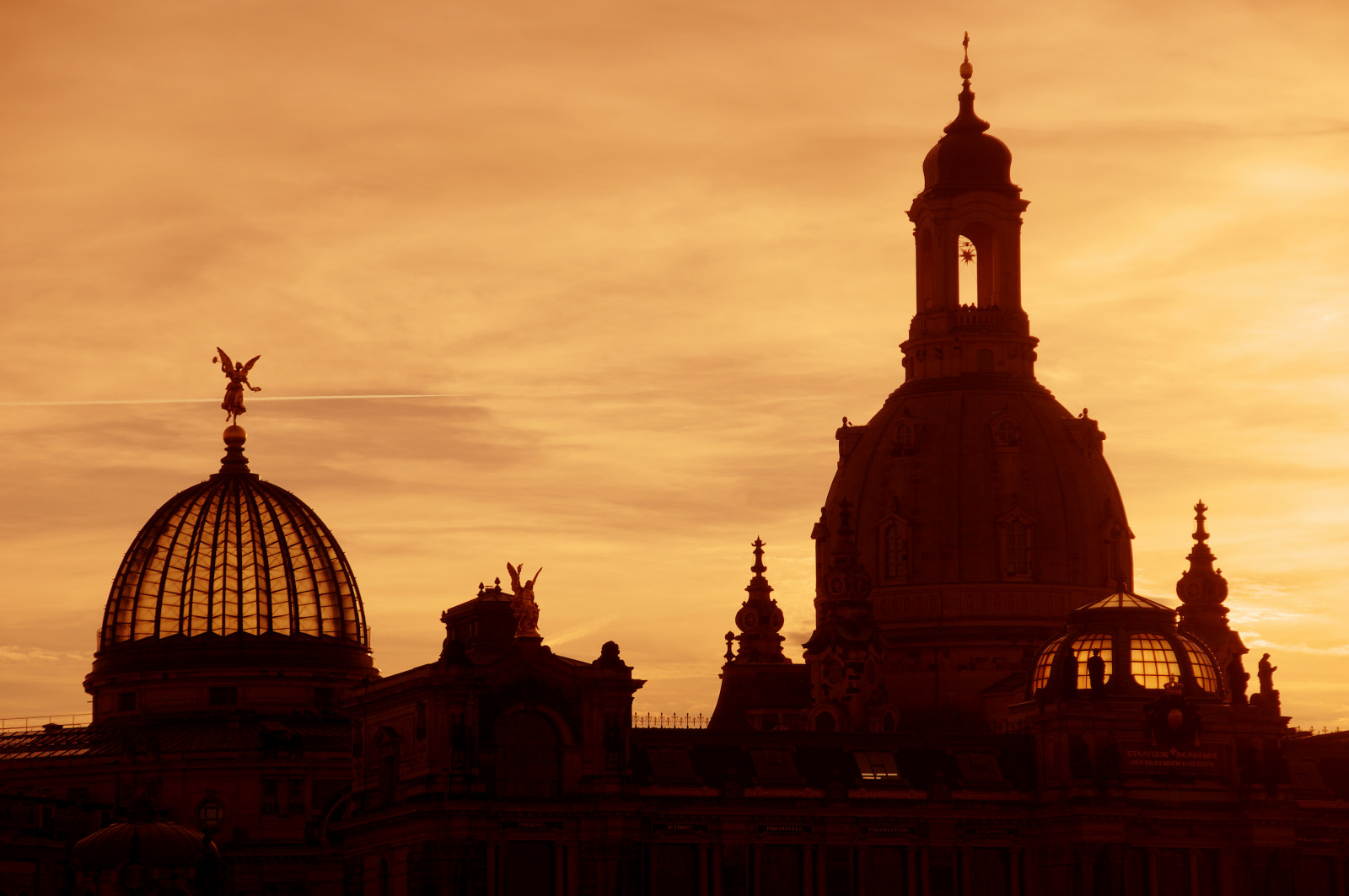 pentax, k3, ricoh, Německo, deutschland, sachsen, Drážďany, Soumrak, d mmerung, abend, večer, silueta