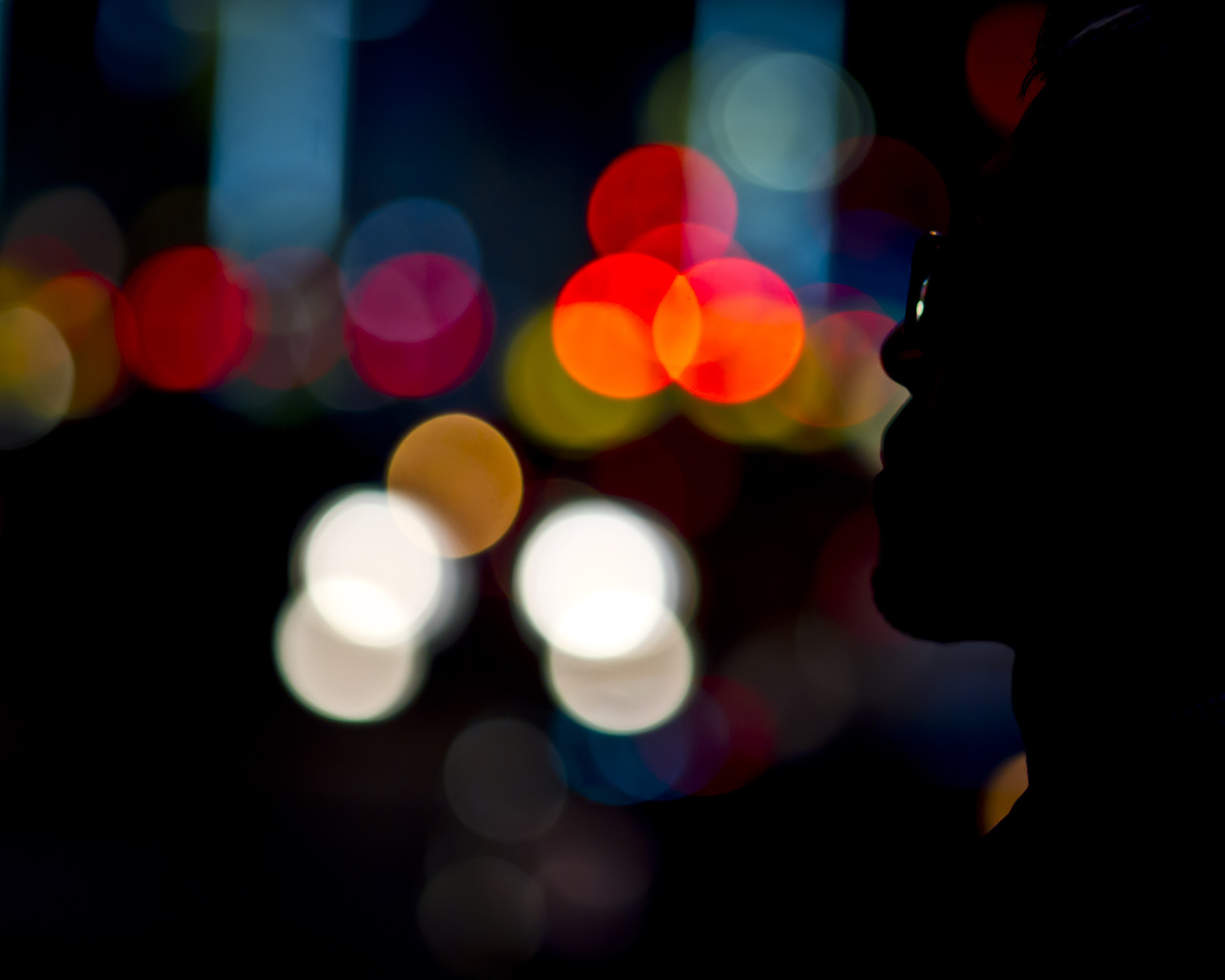 nat, rød, silhuet, profil, taxa, cirkel, bokeh, Tokyo, lys, belysning, mørke, kronblad, computer tapet, tæt på, makrofotografering, Shinbashi