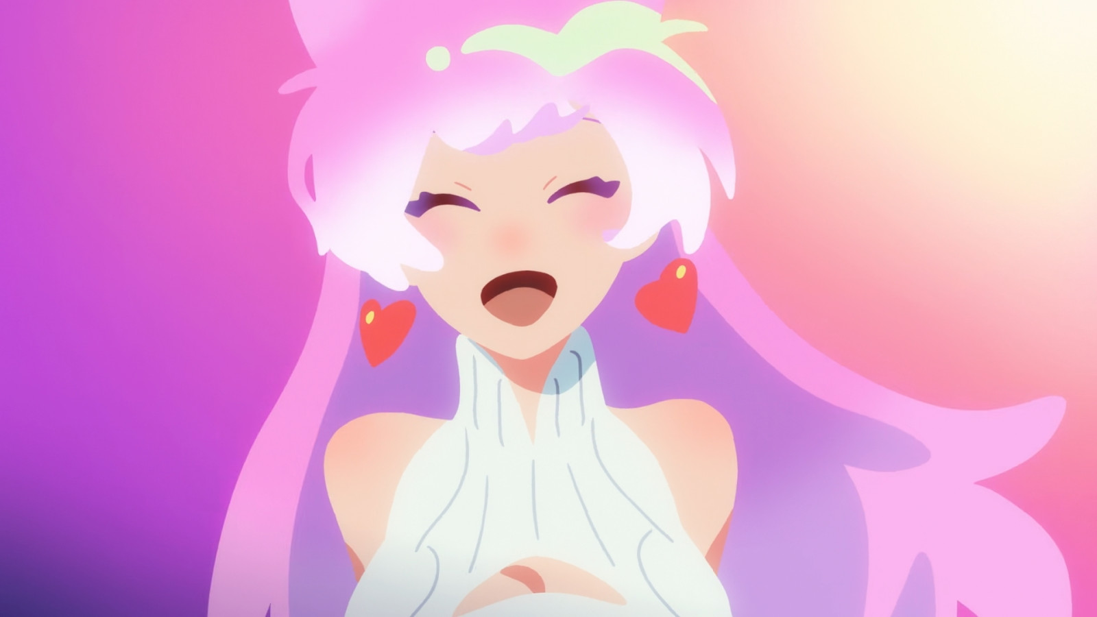 Anime piger, anima, lyserød