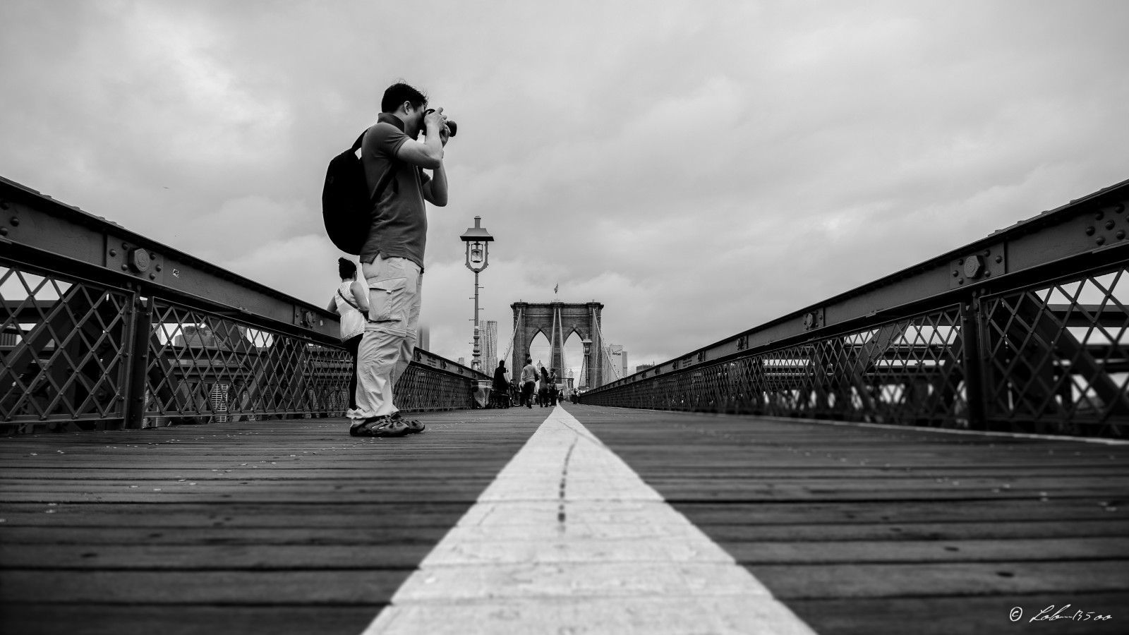 Wallpaper new, York, nyc, bridge, bw, USA, building, architecture