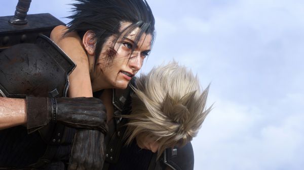 Zack Fair,Cloud Strife,Final Fantasy VII,video game characters