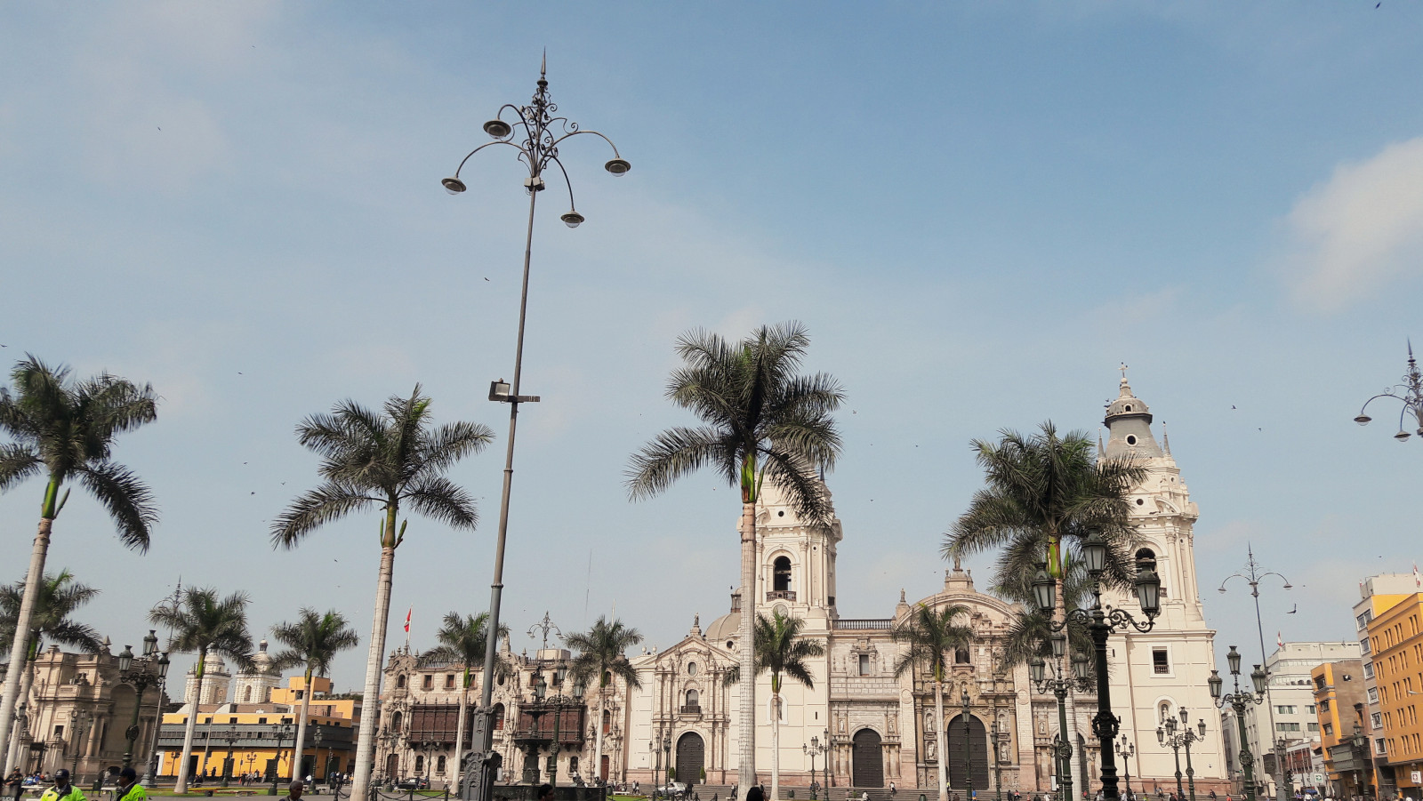 květiny, město, lima peru, Peru, západ slunce, zelená, restaurace, Miraflores, Příroda