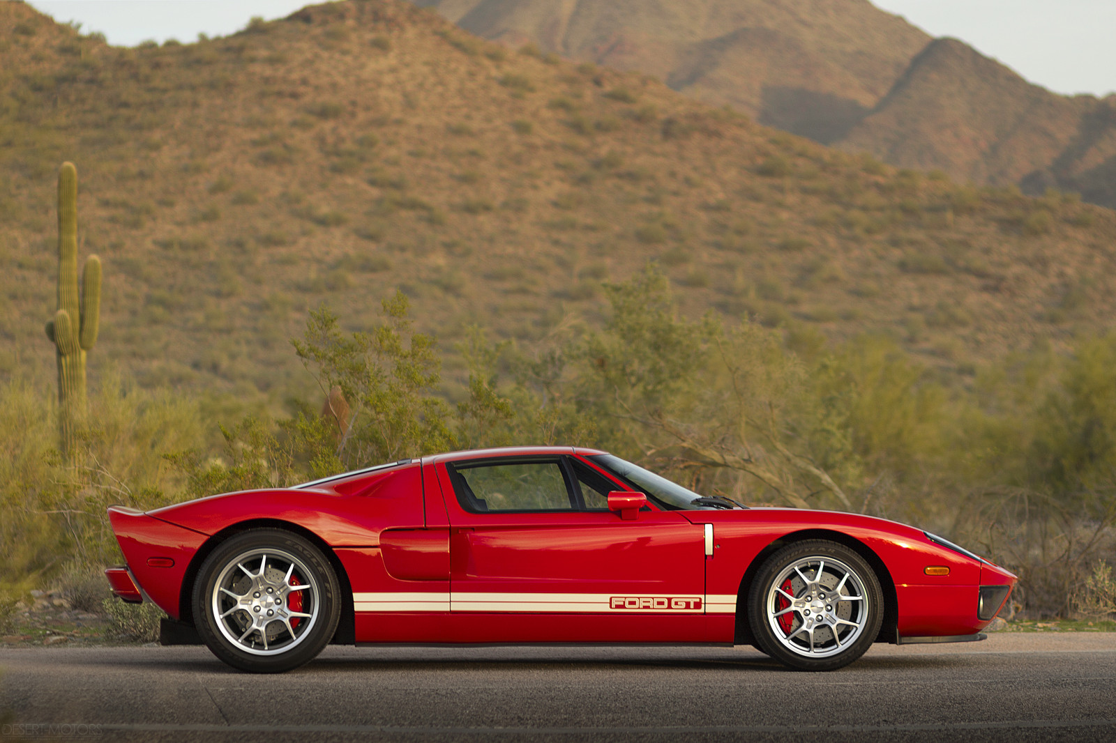 Wallpaper Ford GT, red cars, desert, sports car, American cars 3840x2560 hashiriya 2091959