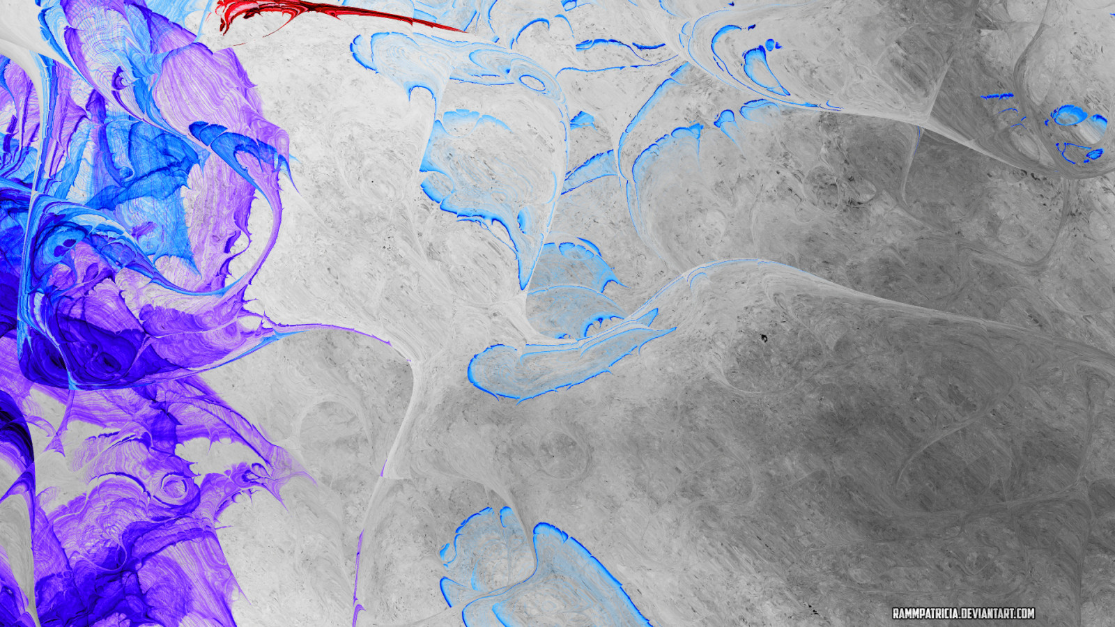 Wallpaper abstract, digital art, concrete, RammPatricia, industrial