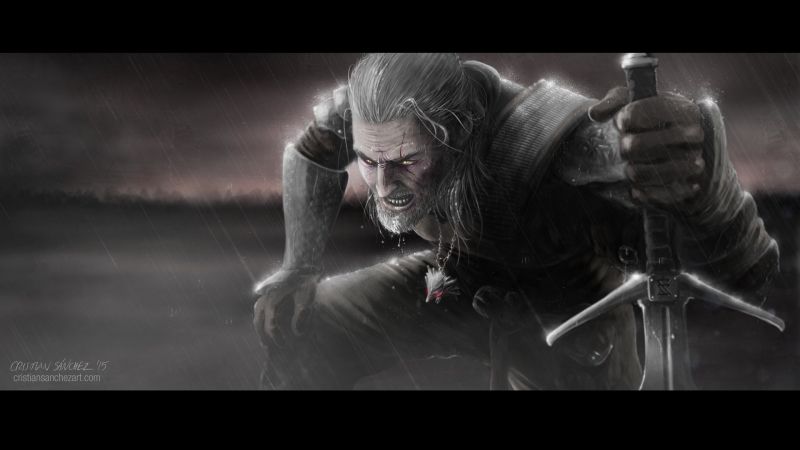 Zaklínač, Witcher 3 Wild Hunt, tma, Snímek obrazovky, počítač tapeta, fiktivní postava Zaklínač, Witcher 3 Wild Hunt, tma, Snímek obrazovky, počítač tapeta, fiktivní postava