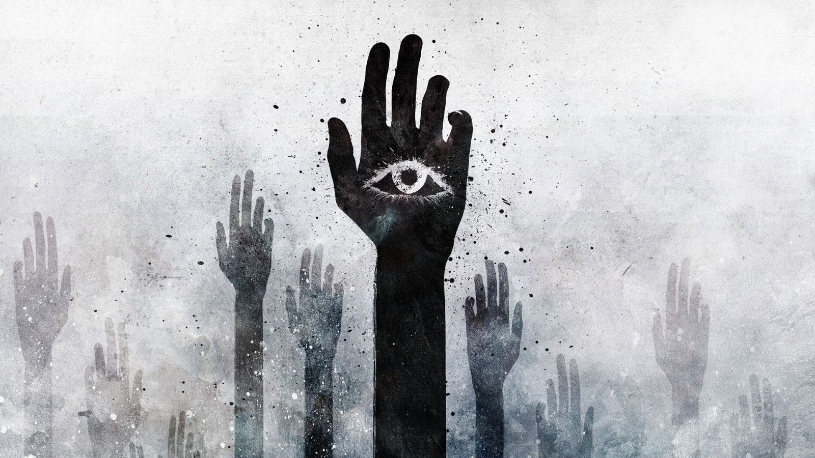 disegno, videogiochi, monocromo, Fantasy art, la neve, inverno, opera d'arte, Alex Cherry, ARTE, tempo metereologico, mano, schizzo, 1920x1080 px