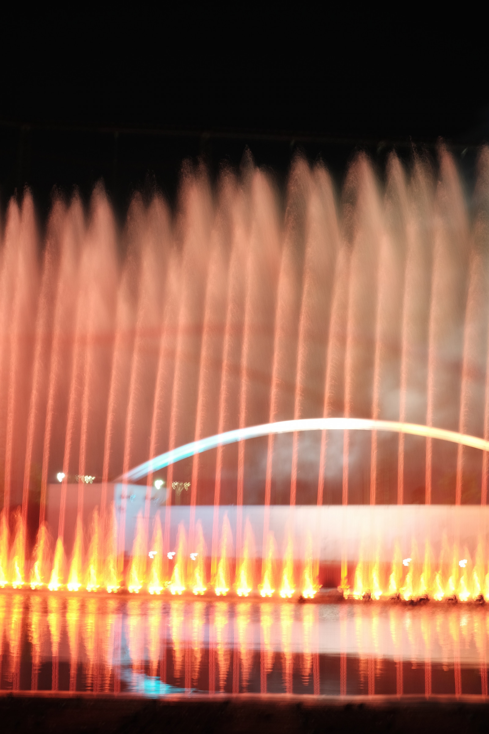 nat, afspejling, stadion, Tokyo, Fujifilm, lys, farve, belysning, scene, Fujinon, classicchrome, x, xf35mm, xt1, Yomiuriland, jewelumination, xf35mmf12r