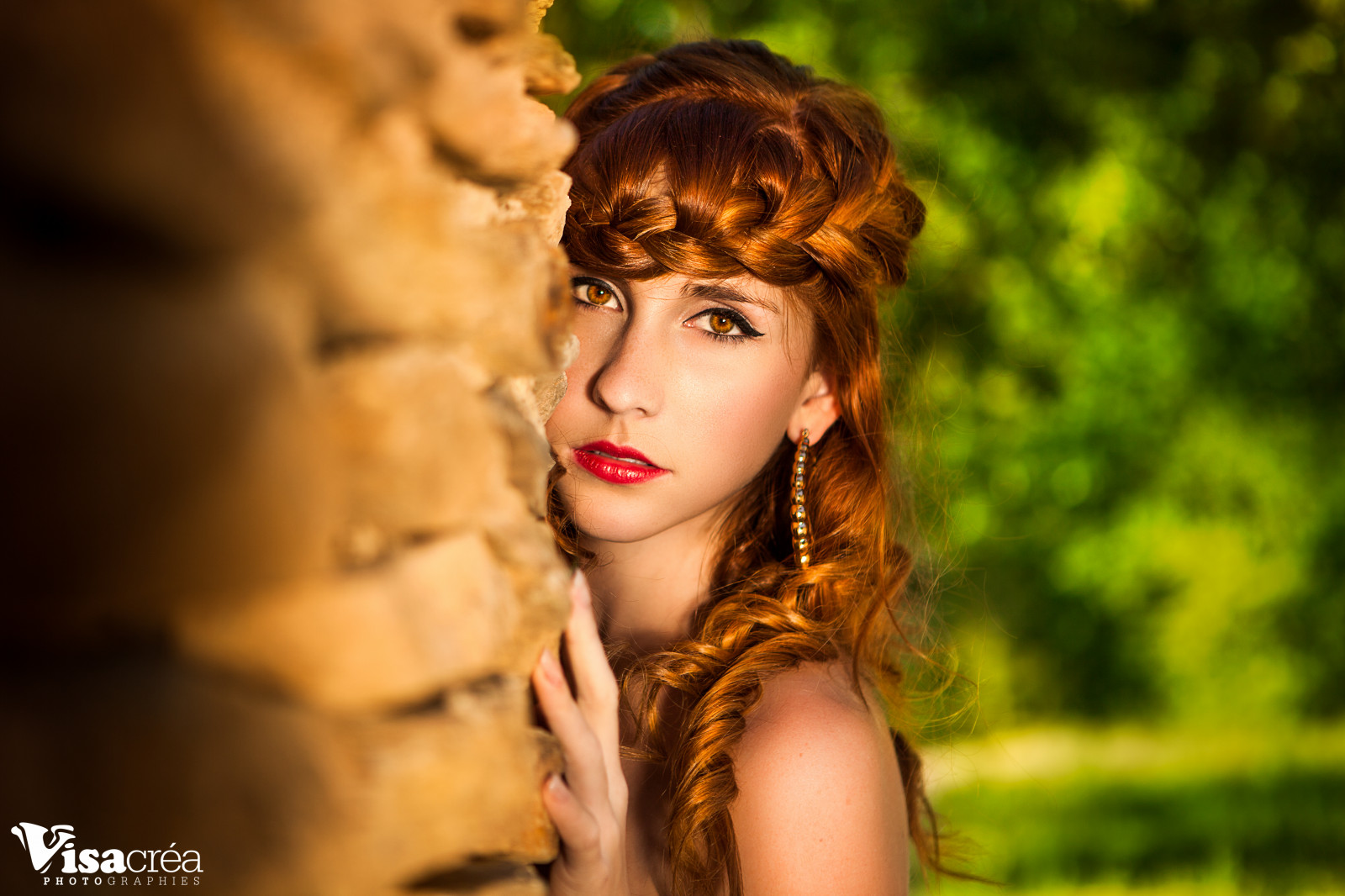 Wallpaper model, long hair, makeup, dress, photographer, fashion