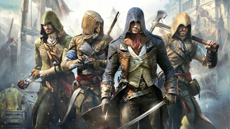 videohry, Snímek obrazovky, Assassins Creed Unity, pc hry, válečný magnát, 3840x2160 px videohry, Snímek obrazovky, Assassins Creed Unity, pc hry, válečný magnát, 3840x2160 px