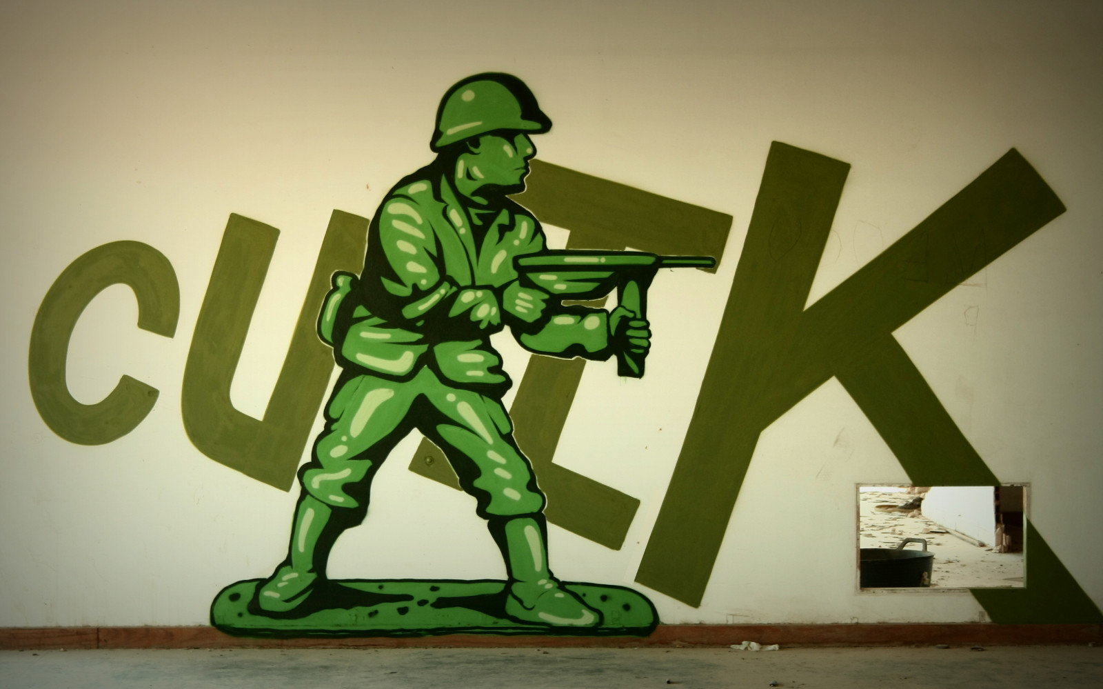 Legetøj, soldat, graffiti, 1, Mandskab, monstre, Graff, cru, cuik, cuikone, cuik1