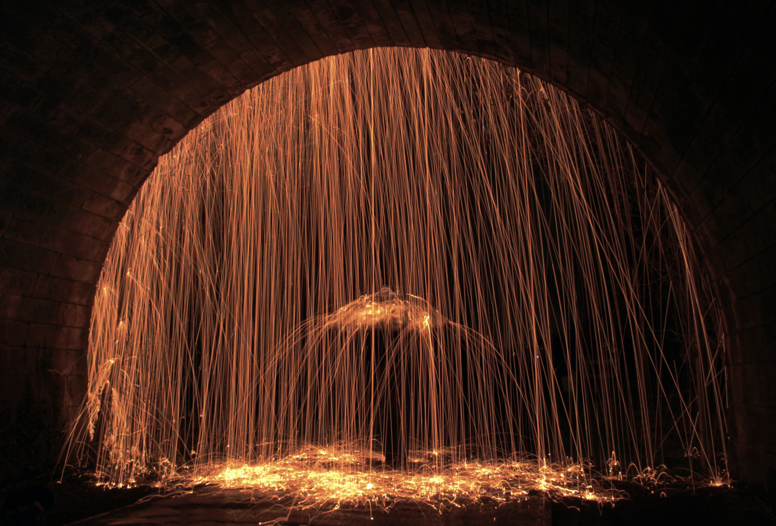 buio, notte, pioggia, Scozia, ombrello, Canone, Edimburgo, calore, tunnel, UK, scintille, Formazione, leggero, filatura, Pericolo, oscurità, 600d, flickrandroidapp filtro nessuno, wirewool