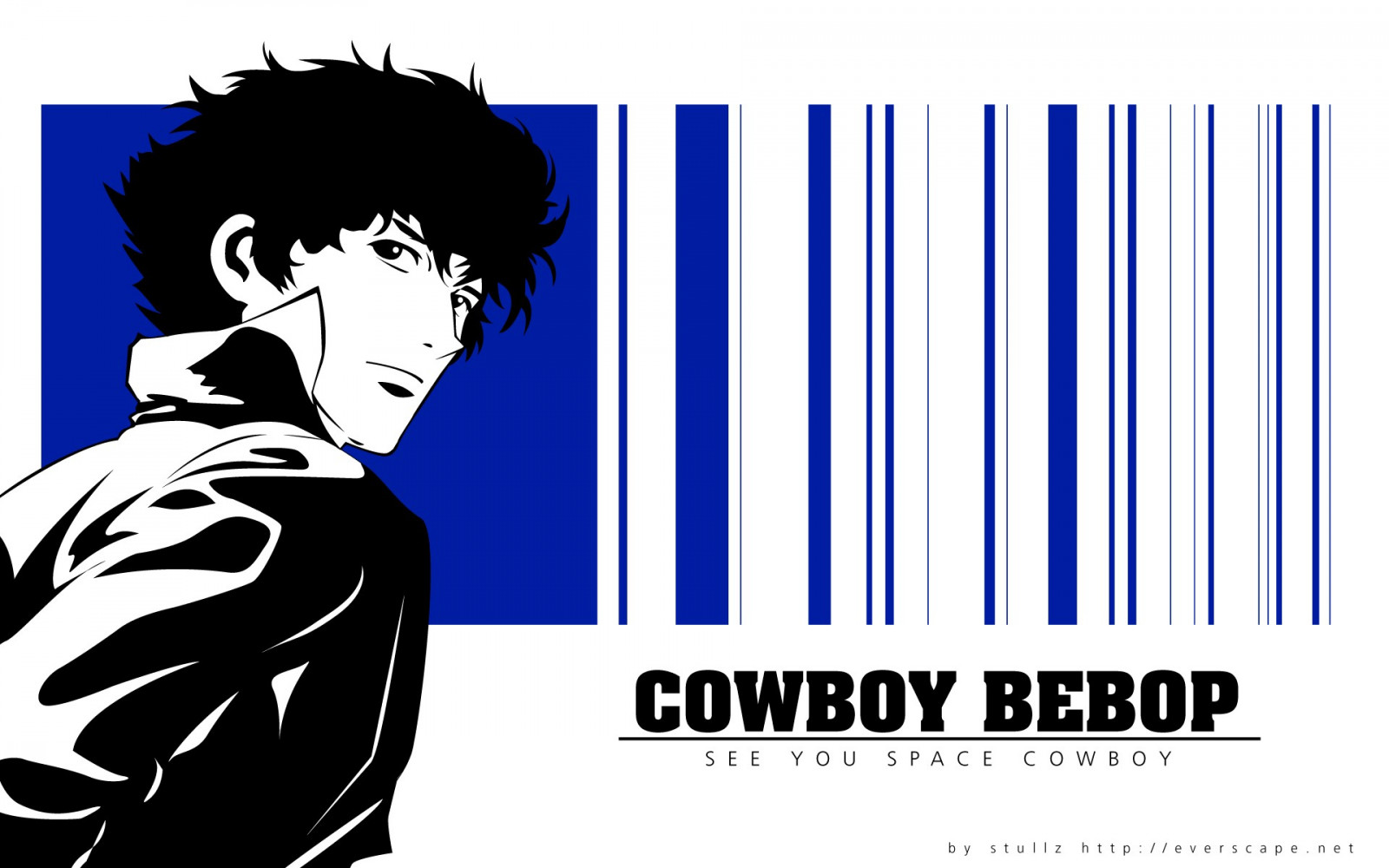 ilustrace, typografie, text, kreslená pohádka, značka, Cowboy Bebop, Spike Spiegel, čára, 1920x1200 px, font