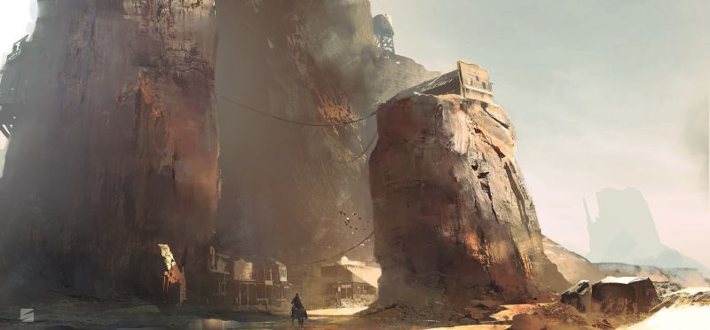 umělecká díla, digitální umění, fantasy umění, poušť, kůň umělecká díla, digitální umění, fantasy umění, poušť, kůň