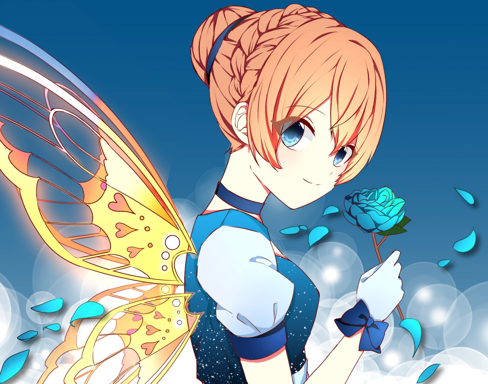 Anime, art numérique, ouvrages d'art, 2D, Filles anime