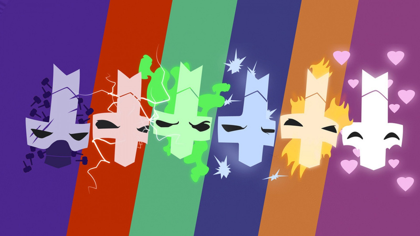 Wallpaper : 1920x1080 px, Castle Crashers, colorful, video games