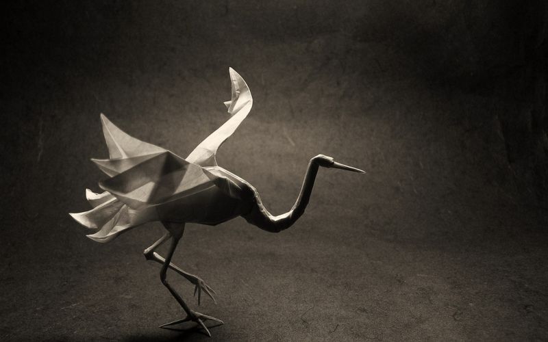 fehér, fekete, monokróm, fényképezés, szobor, origami fehér, fekete, monokróm, fényképezés, szobor, origami