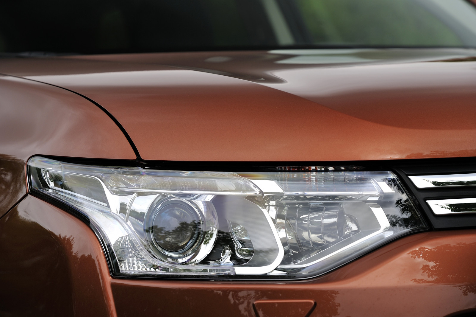 bil, køretøj, Mitsubishi, 2013, Outlander, netcarshow, netcar, bil billeder, bil foto, jord køretøj, bildesign, automotive exterior, bil make, kofanger, sport utility køretøj, gitter, nummerplade