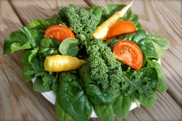 vegetables,tomatoes,carrots,lettuce,spinach