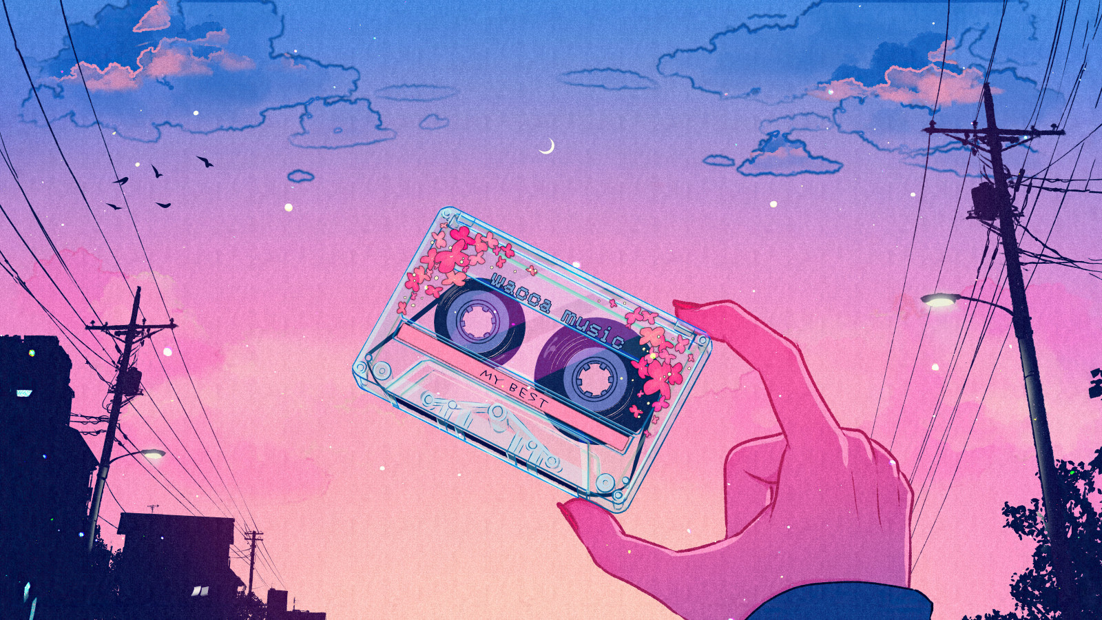 Wallpaper : digital art, cassette 5120x2881 - Jany - 2137983 - HD