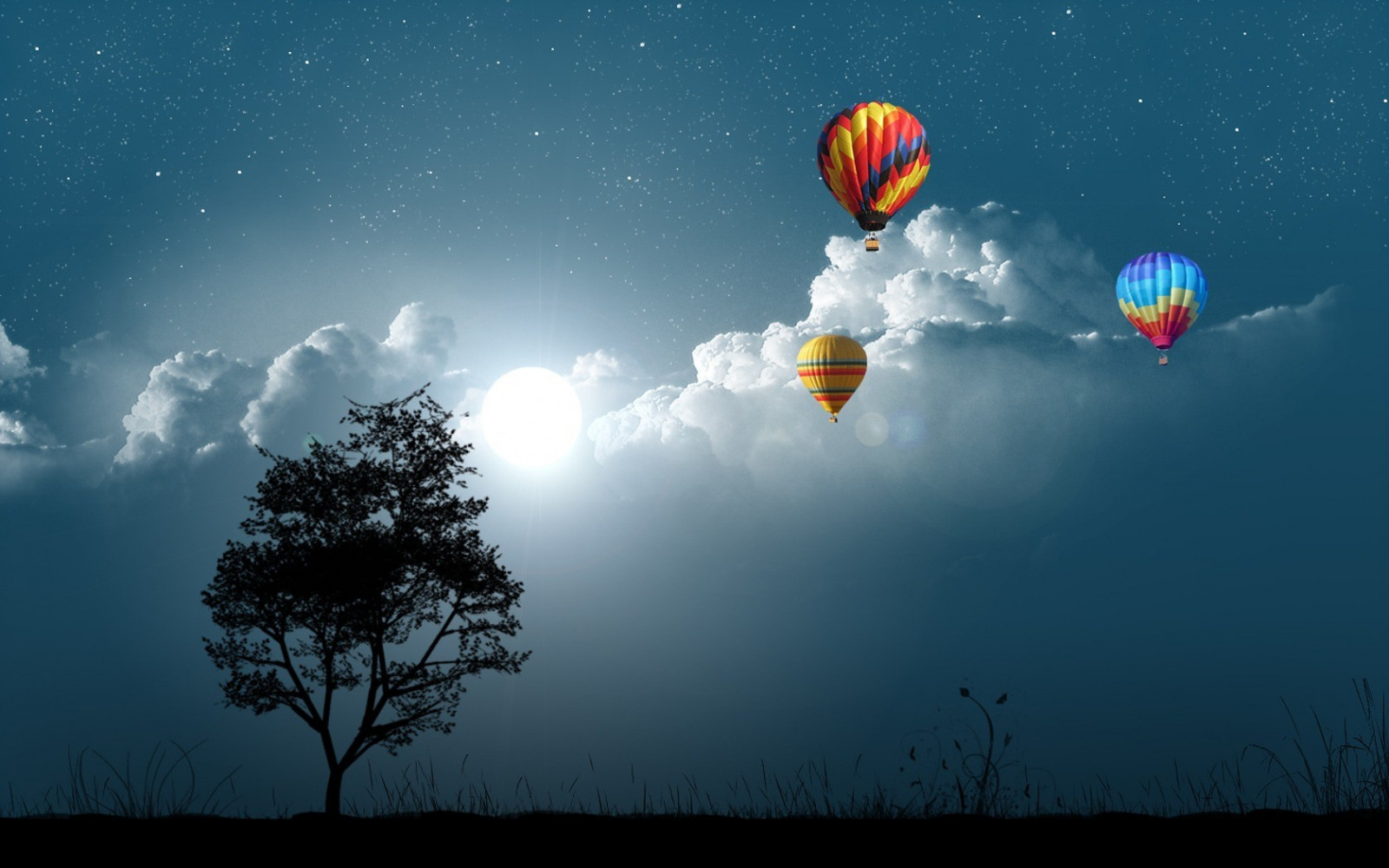 nat, natur, himmel, køretøj, fly, atmosfære, Sky, skærmbillede, computer tapet, atmosfære af jord, himmellegeme, varmluftballon, ballonflyvning