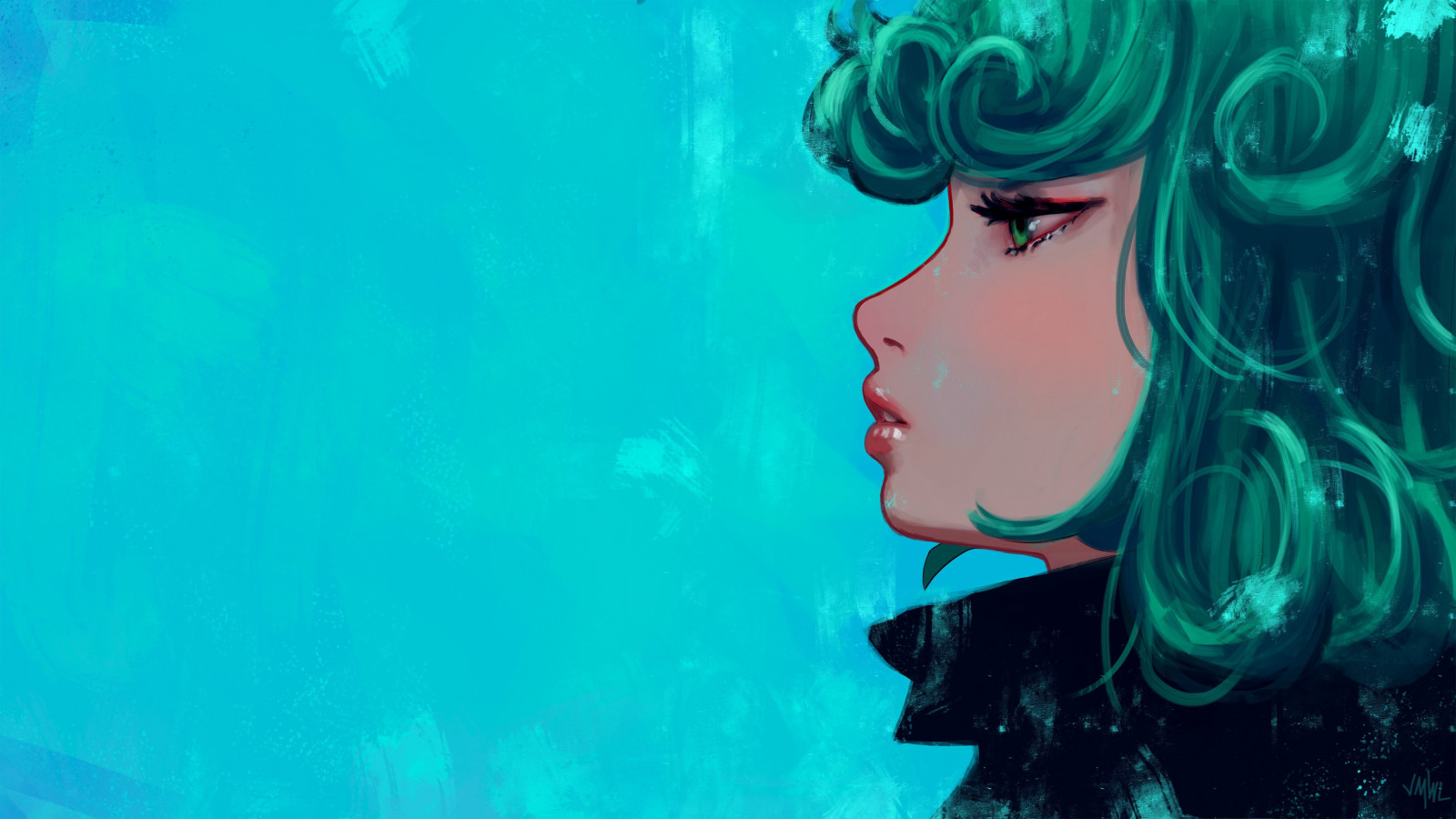 Fondos de pantalla : ilustración, Anime, Chicas anime, ojos verdes