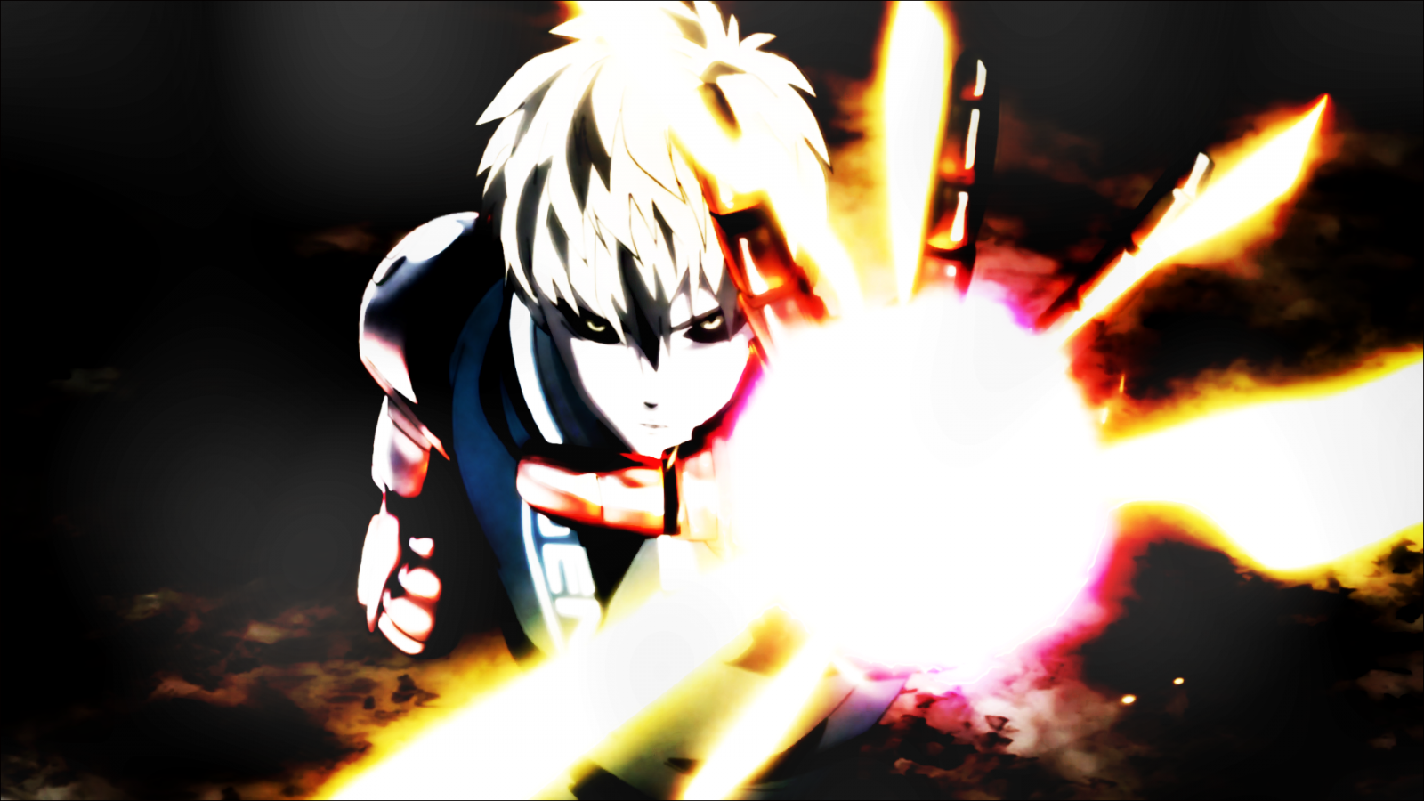 One Man Punch, Genos, robot, anime