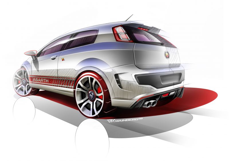 coche, vehículo, Abarth, 2012, Show de net, Netcar coche, vehículo, Abarth, 2012, Show de net, Netcar