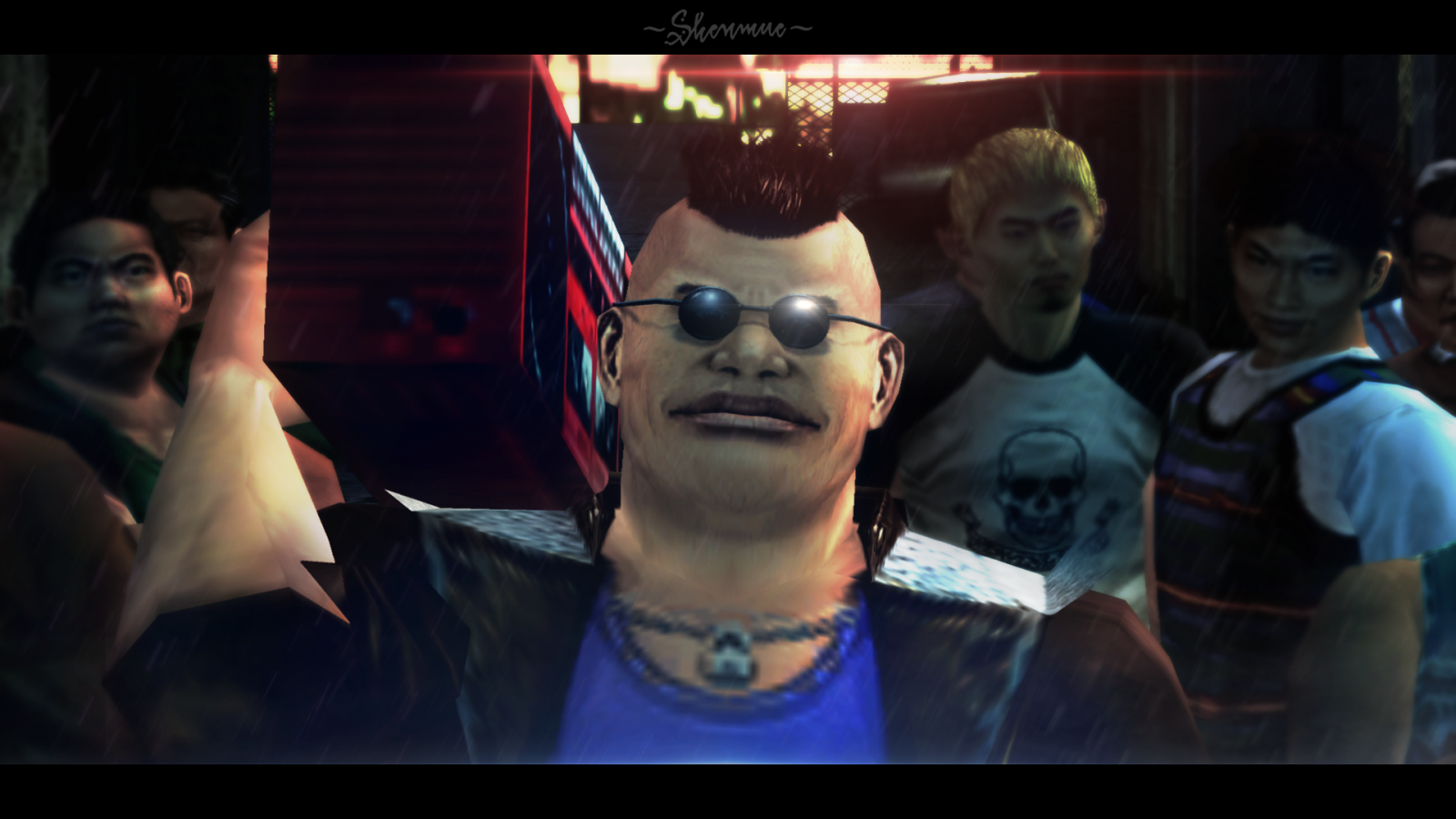 videohry, Sega, Shenmue, Obsazení snů, Snímek obrazovky