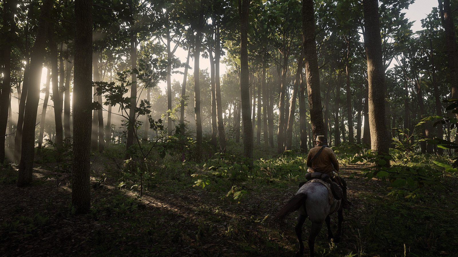 Red Dead 3, skog, snö