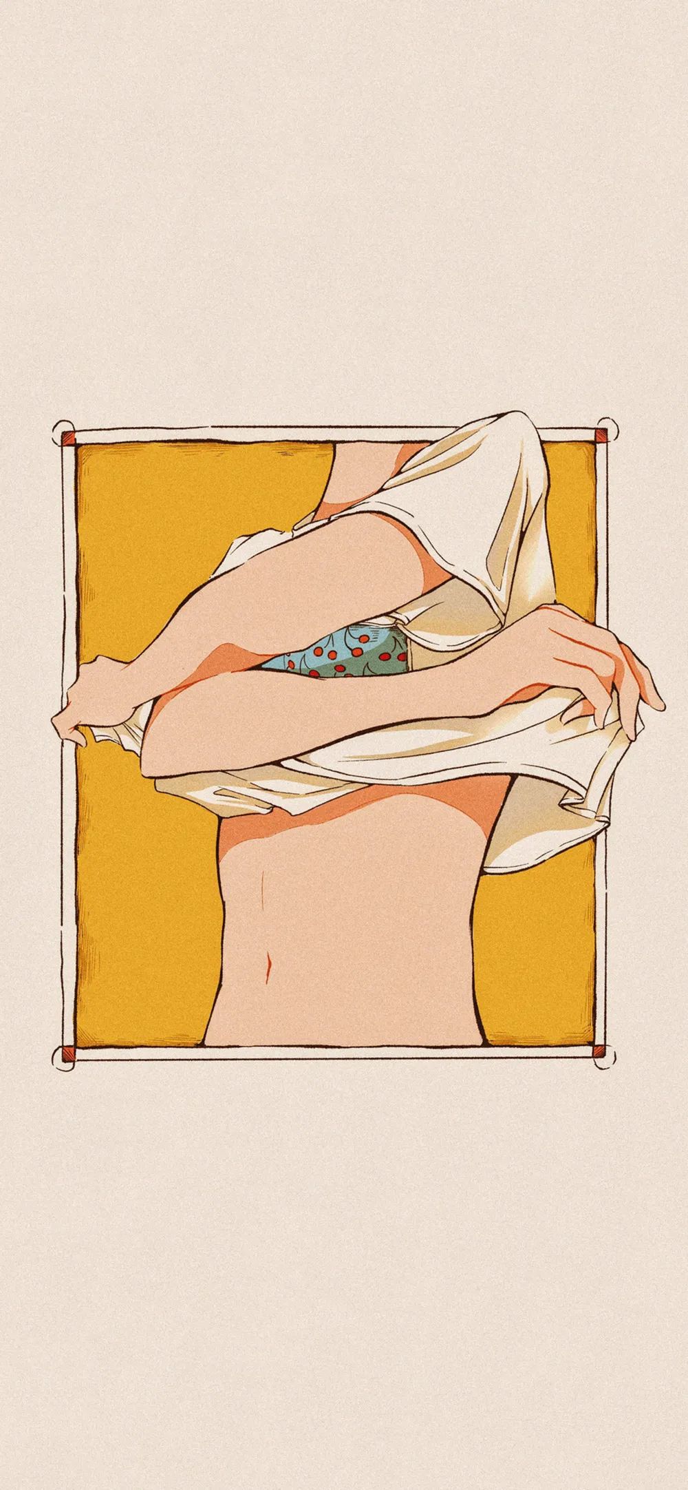 anime girls, illustrazione