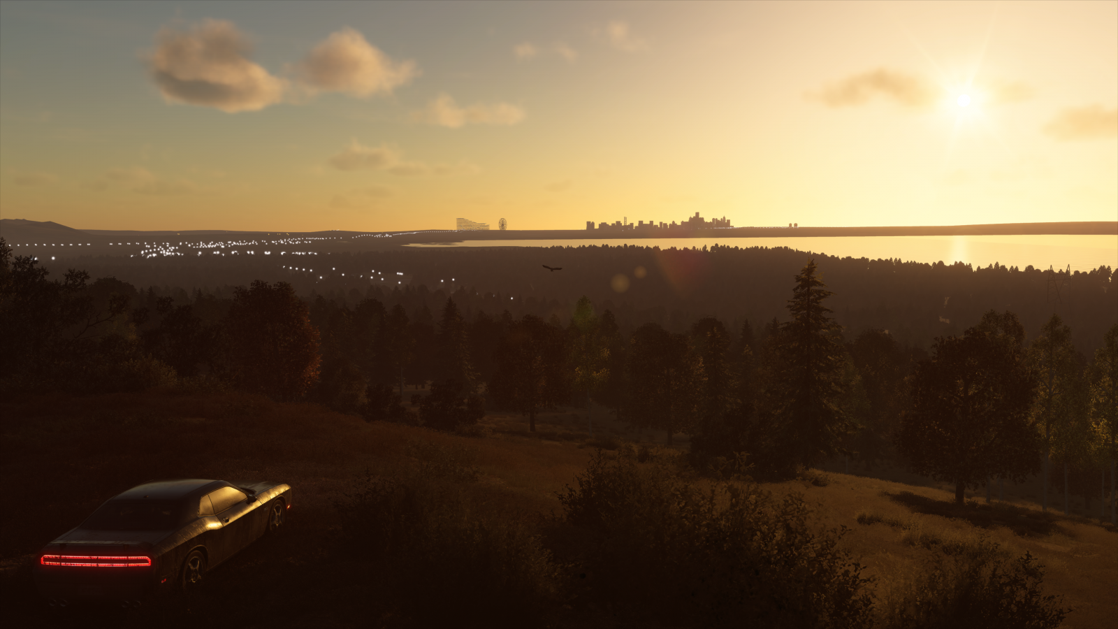 slunečnímu záření, videohry, západ slunce, noc, kopec, svítání, večer, ráno, slunce, horizont, Posádka, soumrak, mrak, svítání, atmosférický jev, Atmosféra Země