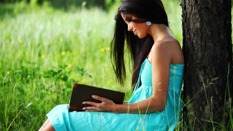luz de sol, Mujeres al aire libre, mujer, modelo, morena, césped luz de sol, Mujeres al aire libre, mujer, modelo, morena, césped