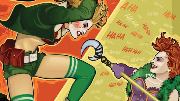 illustration, anime, cartoon, DC Comics, Harley Quinn, comics