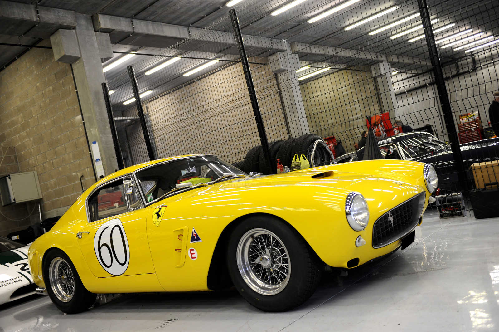 klasický, závod, Nikon, dráha, Ferrari, jáma, historický, stop, hodiny, hodnota, GT, šest, obvod, lázně, Vzácný, 250, padok, 1960, Francorchamps, SWB, cavallino, worldcars