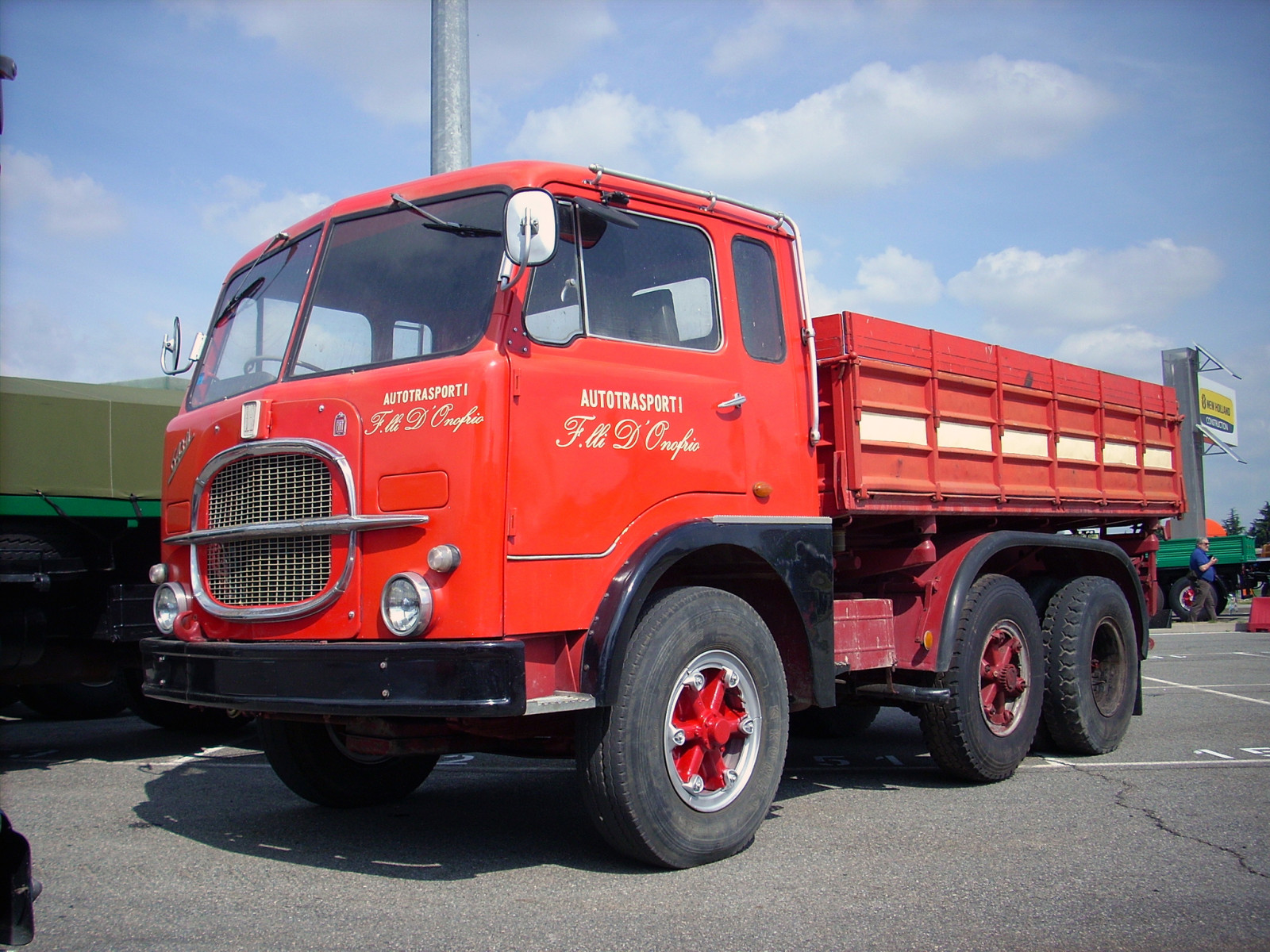 sklápěč, FIAT, kamión, uzenáč, Oldtimer, lkw, 643