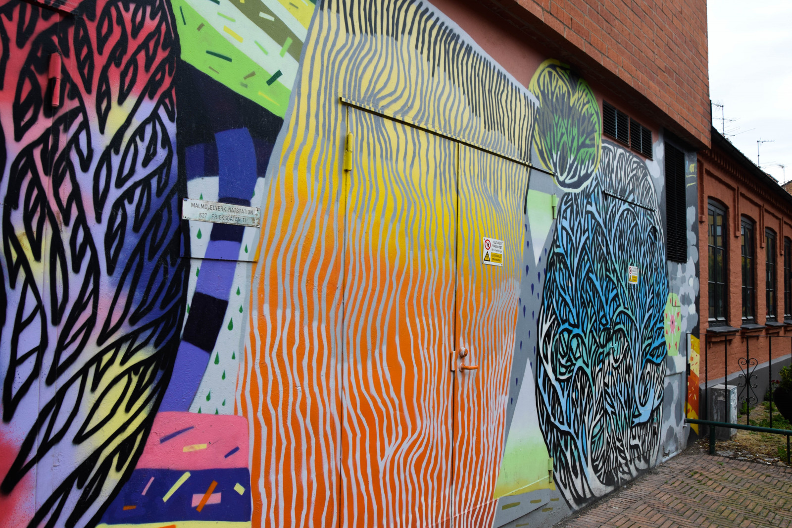 by, gade, by-, graffiti, Sverige, Europa, gadekunst, vægmaleri, KUNST, farve, cityview, fodgængerovergang, gader, m llev NGEN, m llan, sk ne, Gade syn, malmø, publicart, levende, vardag, cityandthestreets, byområde