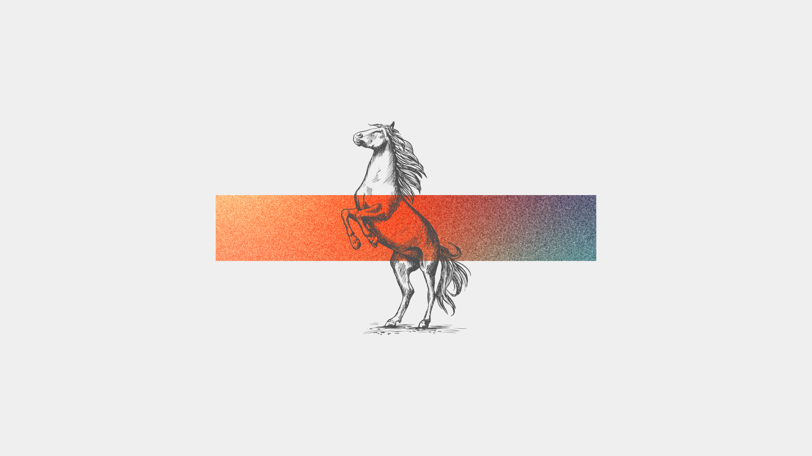 Wallpaper abstract, simple background, minimalism, horseback, horse