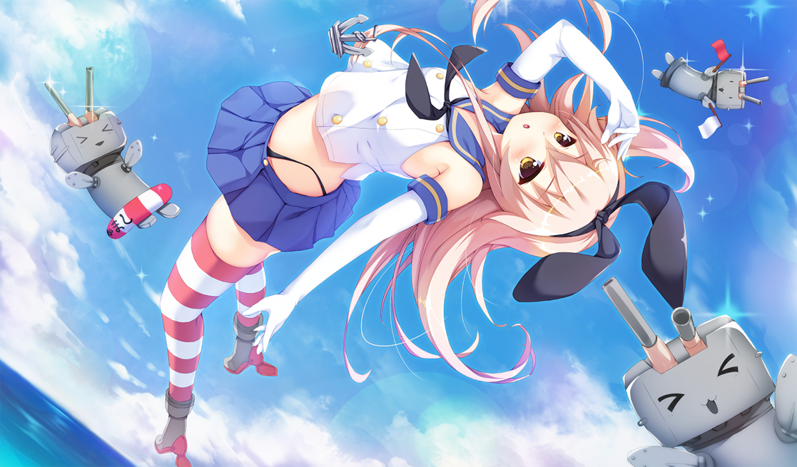 ภาพประกอบ, อะนิเมะ, การ์ตูน, คอลเลกชัน Kantai, Shimakaze Kancolle, ภาพหน้าจอ, วอลล์เปเปอร์คอมพิวเตอร์